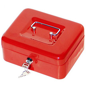 Phoenix 8 Inch Cash Box CB0101K with Key Lock