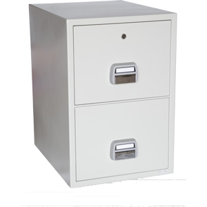 De Raat Protector Fire Resistant Filing Cabinet SF-680-2DK - Key Lock