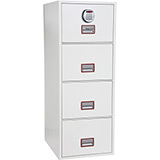 Phoenix World Class Vertical Fire File FS2254E 4 Drawer Filing Cabinet with Electronic Lock