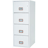 Phoenix World Class Vertical Fire File FS2254K 4 Drawer Filing Cabinet with Key Lock