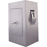De Raat Protector Key Security Box KSB 002 - Wall Fixing Drum On Right - Key Lock