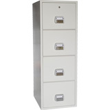 De Raat Protector Fire Resistant Filing Cabinet SF-680-4DK - Key Lock