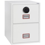 Phoenix World Class Vertical Fire File FS2252F 2 Drawer Filing Cabinet with Fingerprint Lock