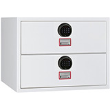 Phoenix World Class Lateral Fire File FS2412F 4 Drawer Filing Cabinet with Fingerprint Lock