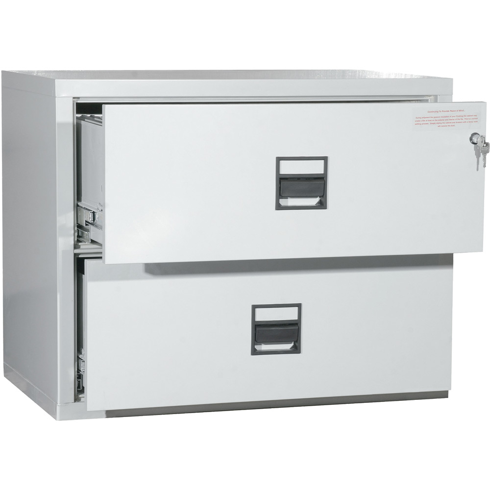 De Raat Fireking Lateral Filing Cabinet Fk Mlt 2 3830 C Key Lock